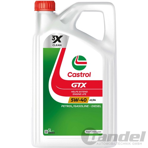 Liter castrol gtx - castrol, 10w-40