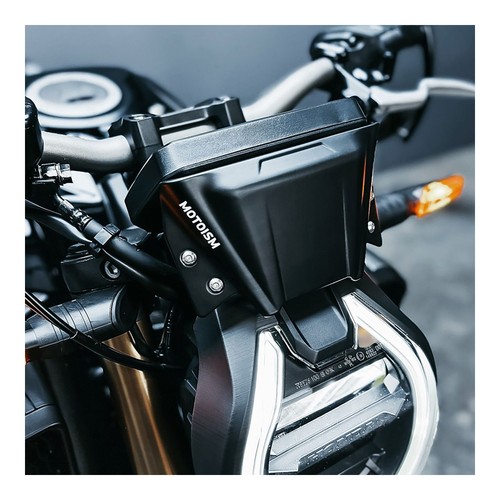 Motoism windschild edelstahl - windschild,
