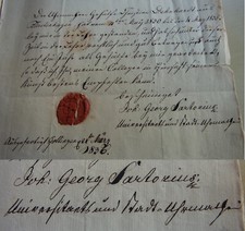 UHRMACHER-Lehrbrief & Zeugnis