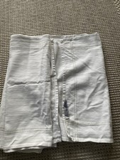 villeroy boch tischläufer Leinen Weiß 2 Stück Graue Nähte 