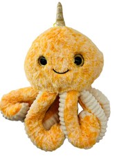 Soma Niedliche Krake Plüsch Octopus 20cm orange Kuscheltier Plüschtier Stofftier