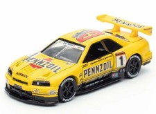 NISSAN Skyline GT-R (R34)  - PENNZOIL - TOMICA 1:64