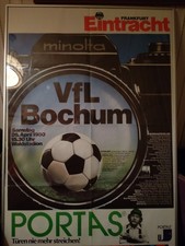 Plakat Eintracht Frankfurt Portas VFL Bochum 80er Retro Original DIN A1
