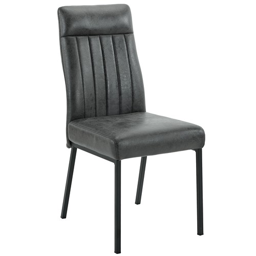 Stuhl anthrazit vintage - stuhl,