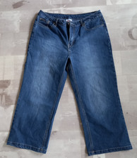 Schicke Jeans Gr. 44 blau 3/4 Länge von Colours of the World