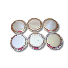 6 Silberne Untersetzer Ø 11 cm – geprüft mit Diamond Selector II