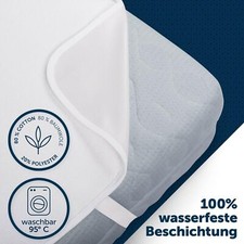 Matratzenschoner Wasserdicht Matratzenauflage Matratzenschutz Spannbettlaken