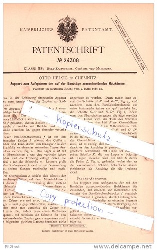 Original patent otto helsig - -,