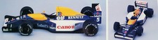 HASEGAWA Williams Renault FW14B Livery 1992 " N. Mansell # 5 "  1:24 # 23109 NEU