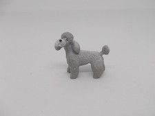 Hund Hunde =  Pudel Poodle von 1985  = Haustier Bullyland Bully Spielfigur