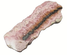 Rhodochrosit  als  Anschliff  von  Capillitas  in Argentinien Süd-Amerika