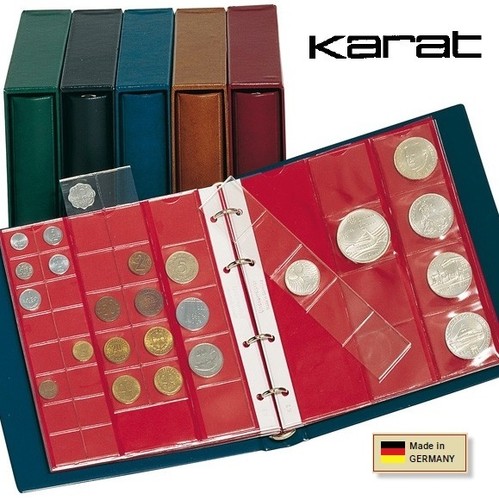 Lindner 1106y karat münzalbum - lindner,