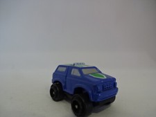 Sammler Auto / Lila Jeep mit weiß grüner Aufschrift