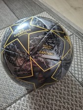 ADIDAS UEFA CHAMPIONS LEAGUE STERNE FUSSBALL FINALE Rep Neu schwarz / gold Gr.5