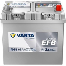 Varta 565501065K262 Dynamic EFB Starterbatterie 12V 65Ah 650A EN