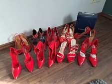 High Heels Konvolut Gr.38 Rot Pleaser Devices La Prima The Highest Heels
