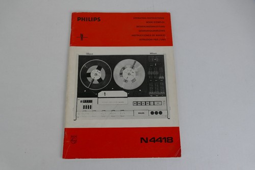 Philips n4418 tonband - n4418, ++