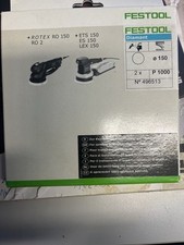 11/2 -Festool Diamant 496513 Schleifscheiben STF 150mm P1000 Für ETS,ES150/RO150