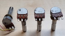 Ersatzteil für RFT DDR Receiver REMA tonica RX80 HiFi, Satz 4 Potis Drehregler