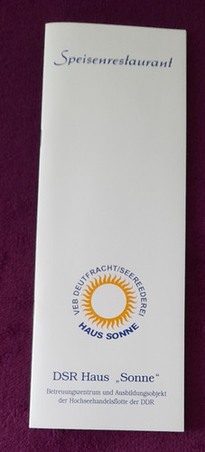 Dsr haus sonne speisekarte - haus,