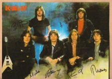 Autogrammkarte - Gruppe Karat