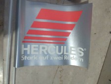 HERCULES Werbefahne Motorrad