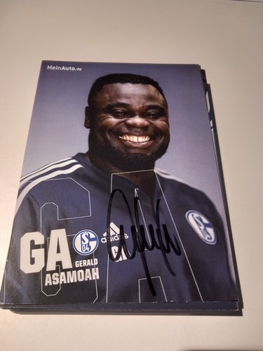 Signierte gerald asamoah - signierte,