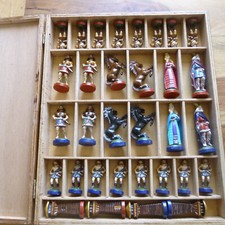 Wikinger Schachfiguren aus