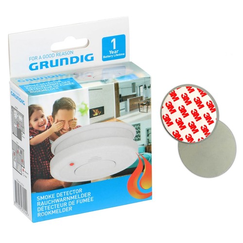 Grundig rauchmelder 85db inkl - rauchmelder,