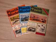 3x Plastik Modell Zeitschrift