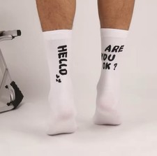 Lustige Rennrad Socken