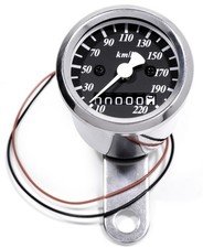 Mini tacho 48mm chrom - 48mm,