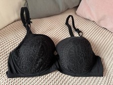 Lascana Bügel-BH schwarz black, Gr. 75 C - ungetragen