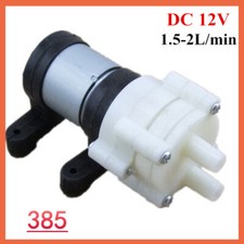 6-12V R385 Mini Aquarium Pumpe Aquarium Motor für Membranpumpe Wasser/Luftpumpe