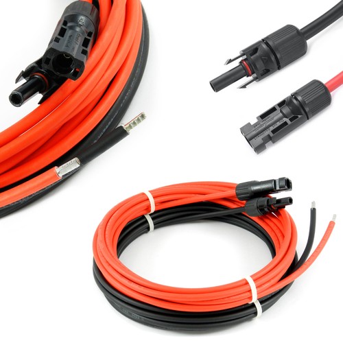 Solarkabel 4mm 6mm 1m - -,