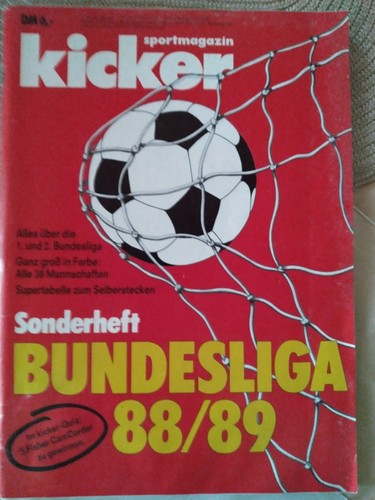 Kicker sonderheft bundesliga - kicker,