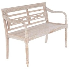 DIVERO 2-Sitzer Gartenbank