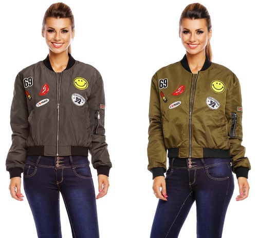 Damen jacke bomberjacke - jacke,