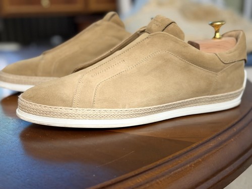 Tods wildleder slipon - wildleder,