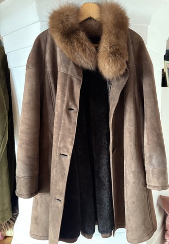 Echte lammfelljacke mit - lammfelljacke,