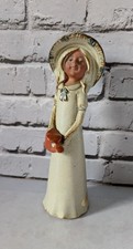 Keramikfigur Mädchen mit