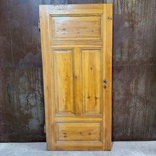 Tür / Zimmertür Gründerzeit mit Garnitur um 1900 / DIN. links H200 B93,5 S3