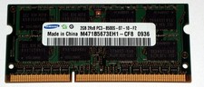 2 GB DDR3 RAM 204-pin SO-DIMM