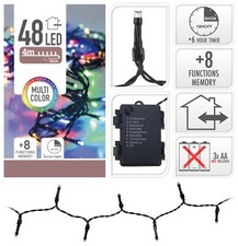 LED Lichterkette Weihnachten bunt Multicolor 10 bis 3000 LEDs  innen außen Draht