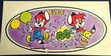 Werbe-Aufkleber Fix und Foxi Luftballons Rolf Kauka Comics Comichefte 70er Jahre