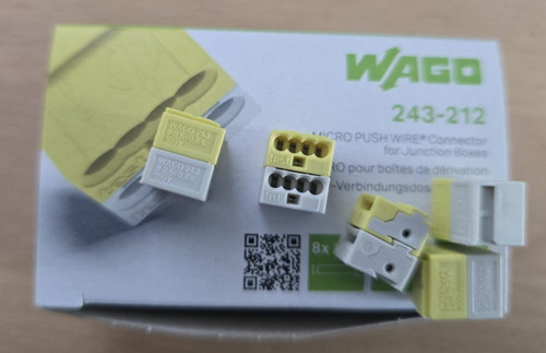 Wago 243 212 - 5x, steckverbinder