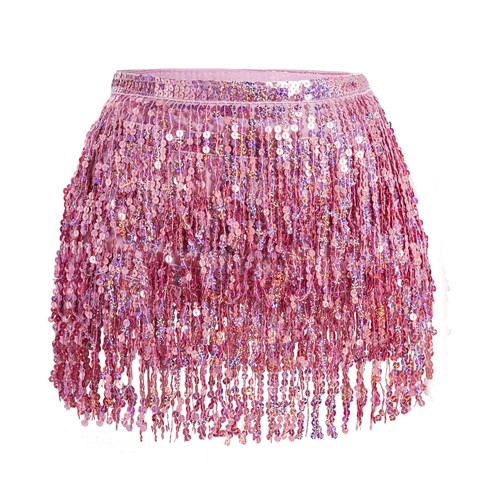 Glitzer damen rock pailletten - glitzer,