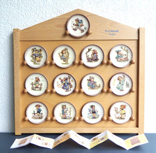 Sehr gut Hummel Goebel Wandregal Holz Regal  46 x 44 x 3 cm  13 schöne Teller