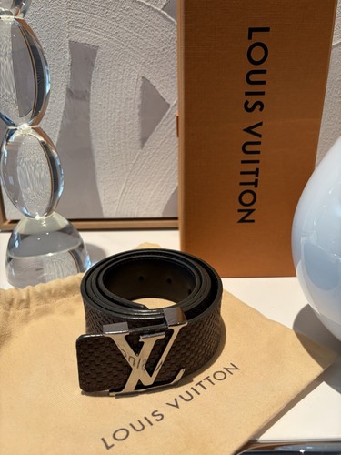 Louis vuitton suede gürtel - louis,