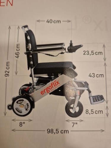 Elektrorollstuhl ergoflix - l,